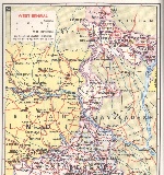 Карта западная бенгалия