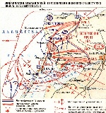 Карта Земландской наступательной операции