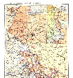 Карта зимней кампании 1942-1943 годов Великой Отечественной войны