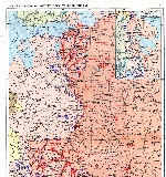 Карта зимней кампании 1944 года Великой Отечественной войны