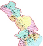 Карта Астраханской области 