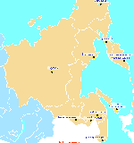 Карта Дальневосточного федерального округа