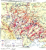 Карта Днепровско-Карпатской стратегической наступательной операции