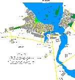 Карта Калязина