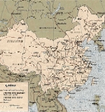 Административная карта китая