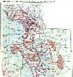 Карта Московской стратегической наступательной операции