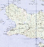 Карта острова Фергюссон