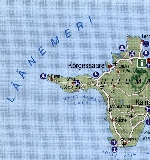 Карта острова Хийумаа