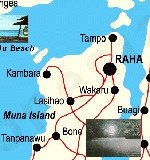 Карта острова Муна