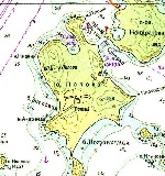 Карта острова Попова