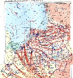 Карта Восточно-Прусской стратегической наступательной операции